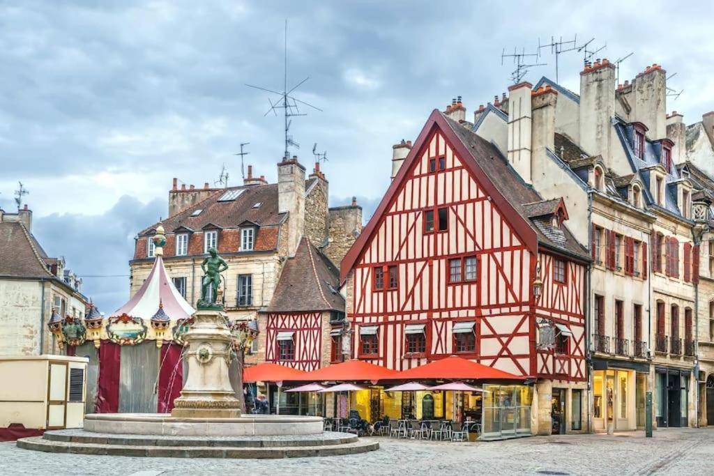 Ferienwohnung Le Coin Vintage - Familial - Hypercentre - Charme - Rent Immo Dijon Exterior foto